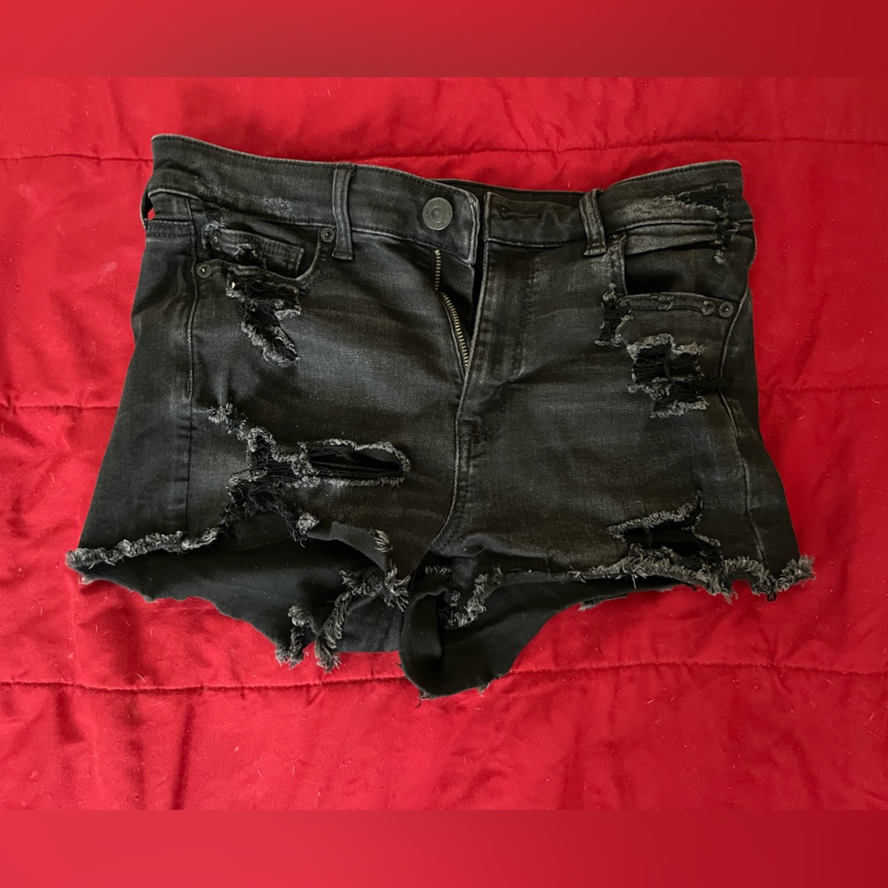 American Eagle distressed shorts